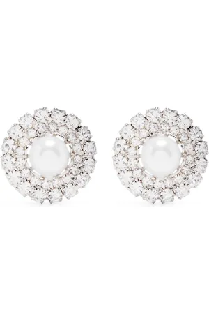 Jennifer Behr Crystal-embellished earrings