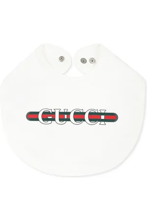 Gucci Web-print logo bib