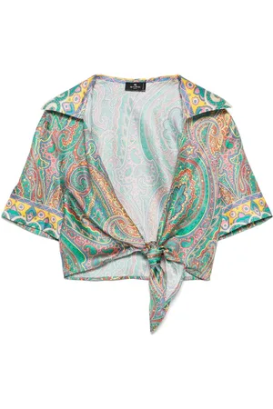 Etro Paisley-print beach cover up