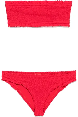 Hunza G Tracey frill bikini