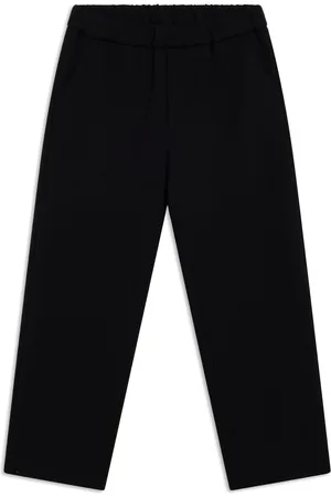 VERSACE Logo patch trousers