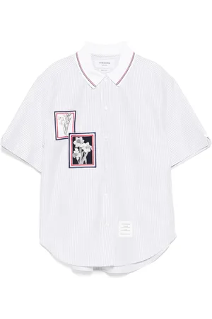 Thom Browne Appliqu?? detailing shirt