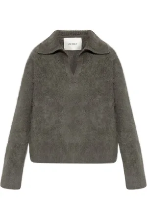 Lisa Yang Brushed-effect sweater