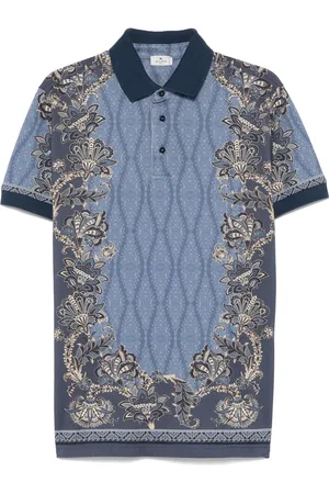 Etro Paisley-print polo shirt