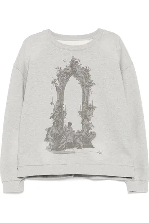 Who Decides War Graphic print sweater