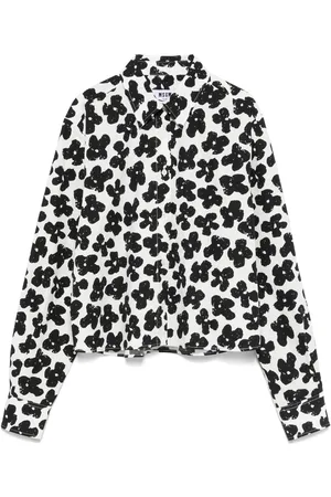Msgm Floral-print shirt