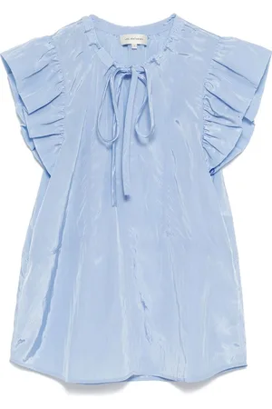 Lee Mathews Lace-up top