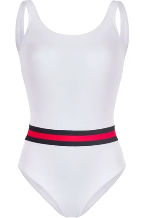 Vilebrequin X Ines de la Fressange striped swimsuit
