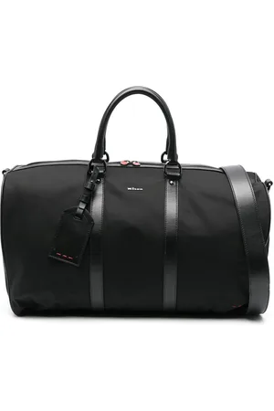 Kiton Logo-lettering duffle bag