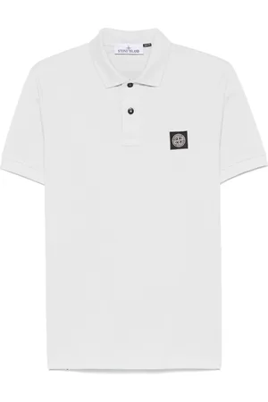 Stone Island Compass-motif polo shirt