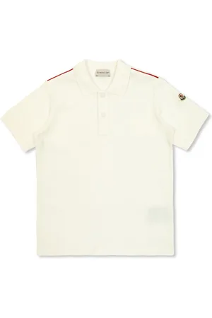 Moncler Striped-detailed polo shirt