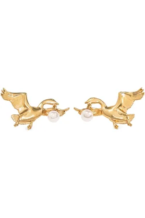 Moschino Goose earrings