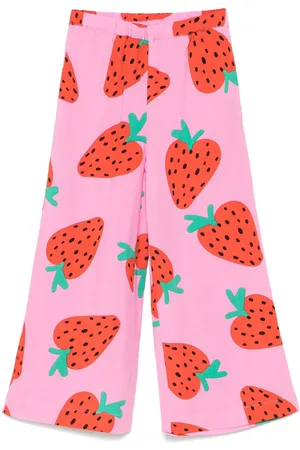 Stella McCartney Strawberry-print trousers