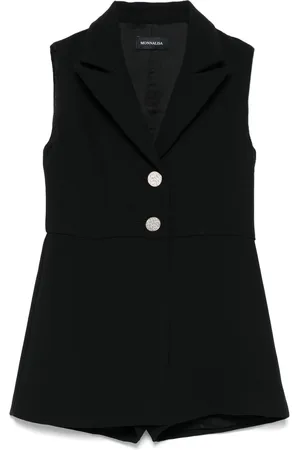 MONNALISA Peak-lapels romper