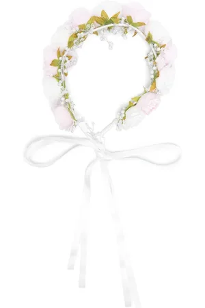 MONNALISA Floral-appliqu?? crown
