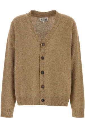 Maison Margiela M??lange-effect cardigan