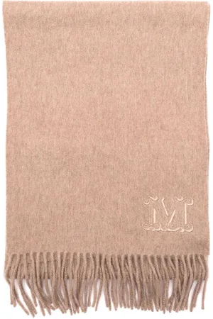 Max Mara Fringed cashmere stole