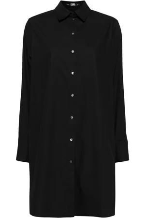 Karl Lagerfeld K/Ikonik embellished long shirt