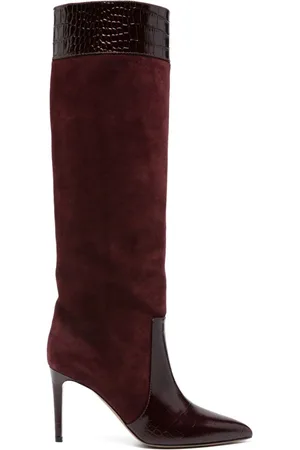 PARIS TEXAS 85mm crocodile effect boots