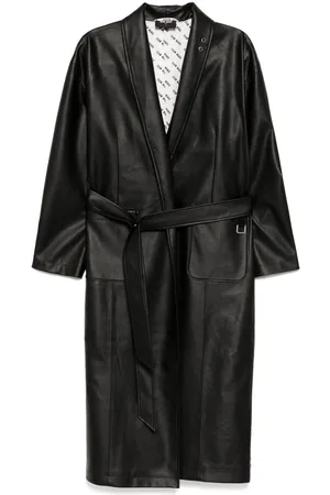 TEAM WANG design Choices belted coat