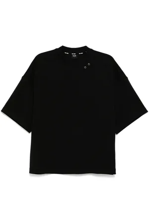 TEAM WANG design Choices cropped T-shirt