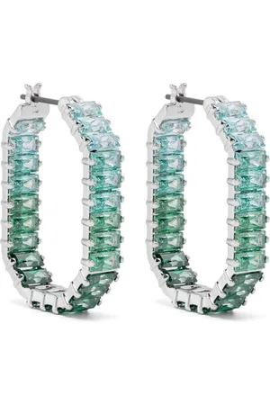 Swarovski Matrix hoop earrings