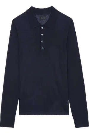 Zadig & Voltaire Dimi cashmere polo shirt