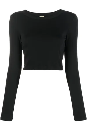 Flore Flore Cropped organic-cotton lT-shirt