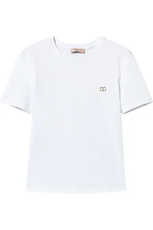 Twin-Set Oval T-plaque T-shirt