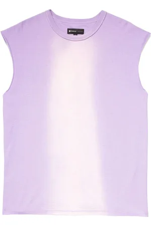 Purple Brand TEXTURED JERSEY SLEEVELESS TEE "Lavender"