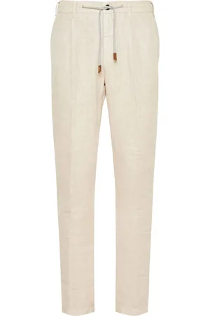ELEVENTY Drawstring tapered trousers