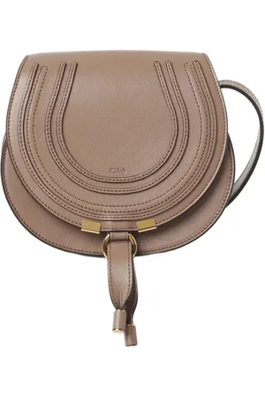 Chloé Small Marcie leather saddle bag
