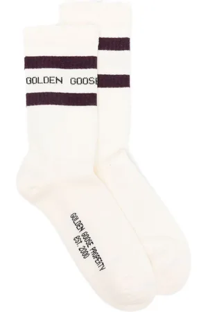 Golden Goose Distressed-finish socks