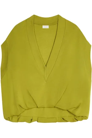 DRIES VAN NOTEN V-neck cotton vest