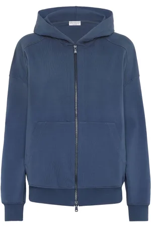 Brunello Cucinelli Monili-embellished hoodie