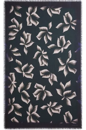 DRIES VAN NOTEN Printed cotton scarf
