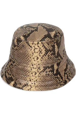DRIES VAN NOTEN Leather bucket hat