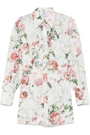The Attico Floral-print mini dress
