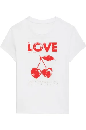 Zadig & Voltaire Walk Concert Cherry Love t-shirt