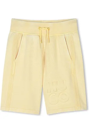 HUGO BOSS Logo-debossed shorts