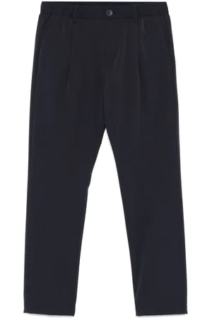 HERNO Seersucker trousers