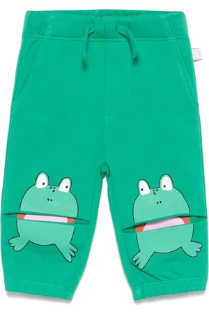 Stella McCartney Frog-print track pants