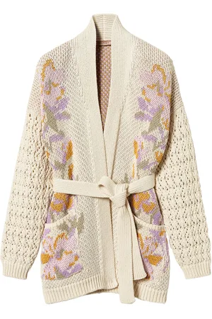 Twin-Set Floral-motif cardigan