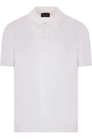 Roberto Collina Knitted cotton polo shirt