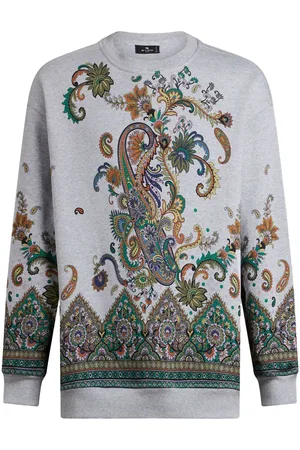 Etro Paisley-print cotton sweatshirt