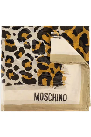 Moschino Leopard-print scarf
