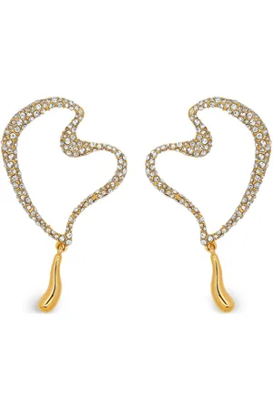 Oscar de la Renta Heart drop earrings