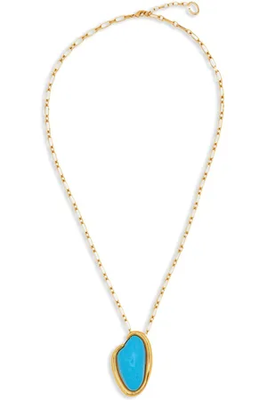 Oscar de la Renta Resin O pendant necklace