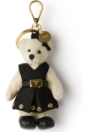 Prada Bear charm keychain