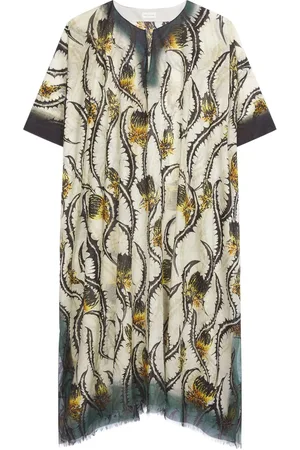 DRIES VAN NOTEN Printed cotton kaftan